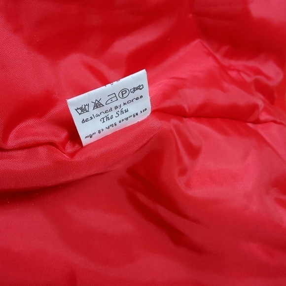 The Shu One Button Girls Coat. There is no size tag, see photo for measurements - Picture 4 of 4